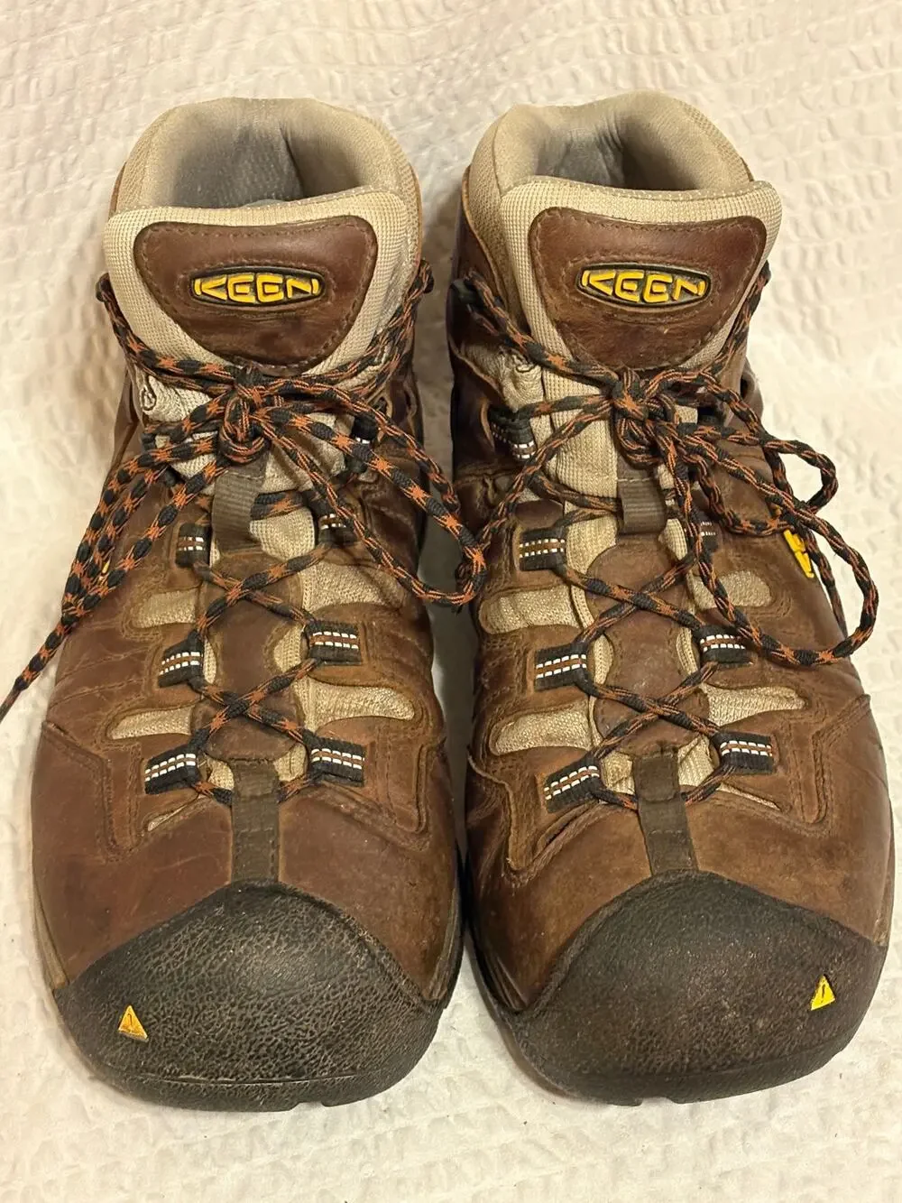 Keen Detroit XT Waterproof Soft Toe Leather Work Boots EH Rated Men’s Size 14D